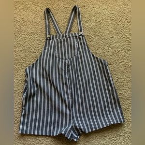 Shein Women’s Gray Short Dungaree